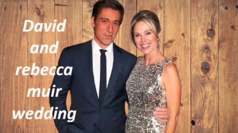 David and Rebecca Muir Wedding