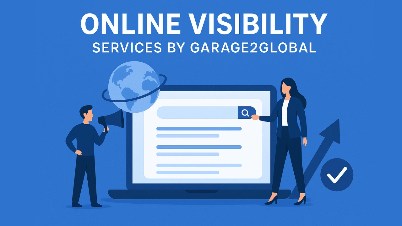 What Online Visibility Services Does Garage2Global Provide